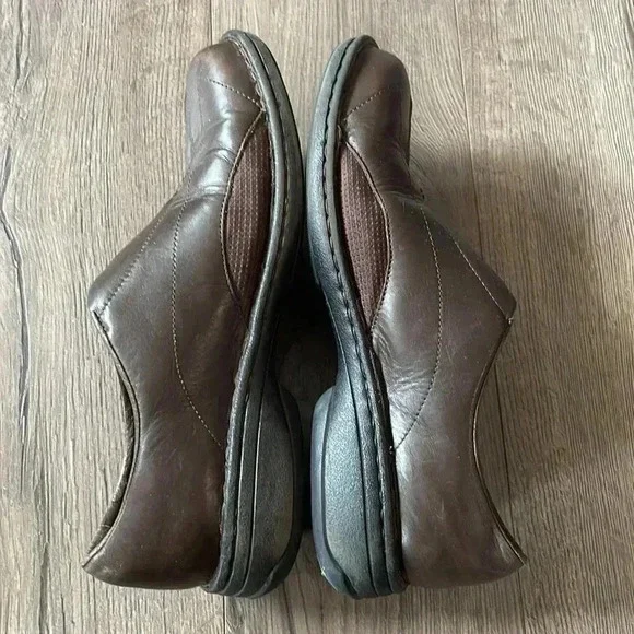 Merrell Tetra Flex Shoes Women's 10 Dark Brown Slip On Loafer Comfort Walking - Picture 4 of 10